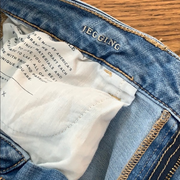 American eagle super stretch distressed jegging - Picture 4 of 6